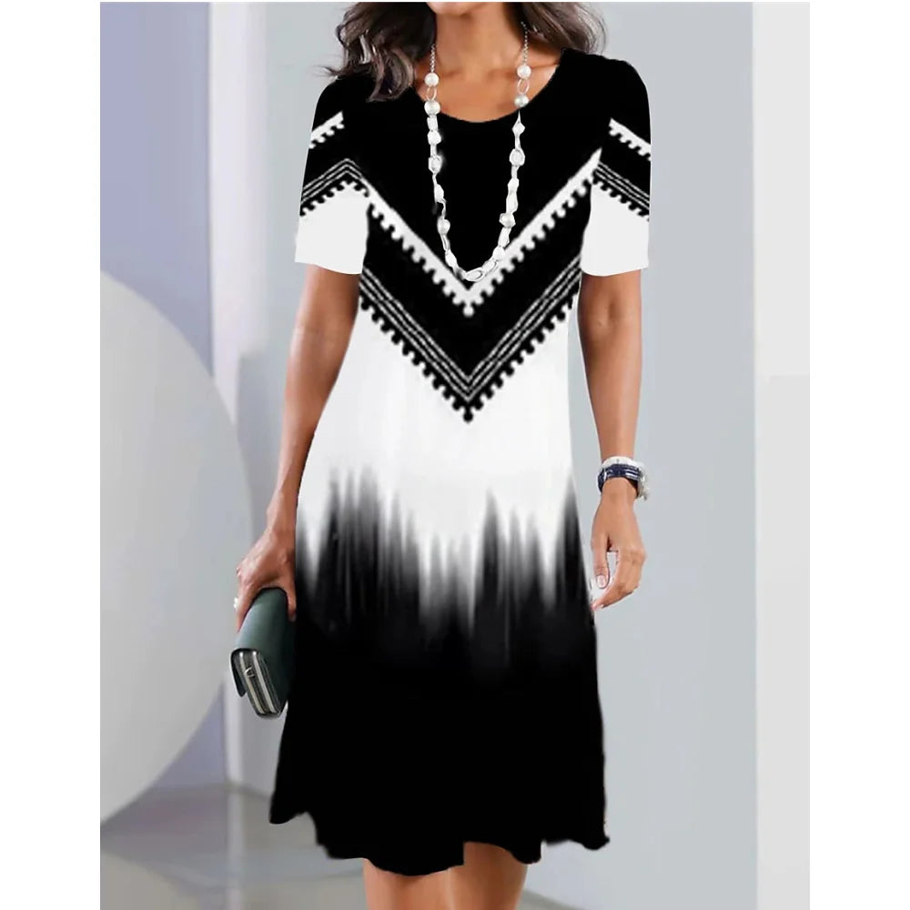 Vestido Elegante de Verano para Mujer – Tejido Suave y Fluido