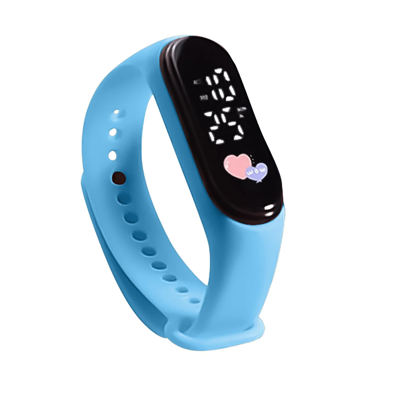 Fashion Waterproof Women Watches for Kids Girls Touch LED Sport Digital Bracelet Electronic Children Clock Boys Toys Gift