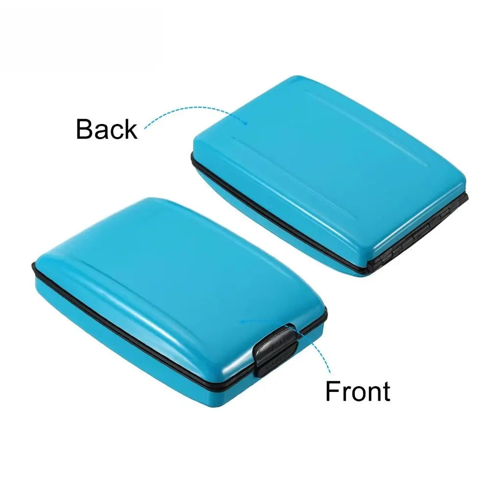 Large Capacity Credit Cards Holder Card Case Anti-Theft RFID Blocking Wallet Dust-proof Lightweight Airplane Ticket Protector