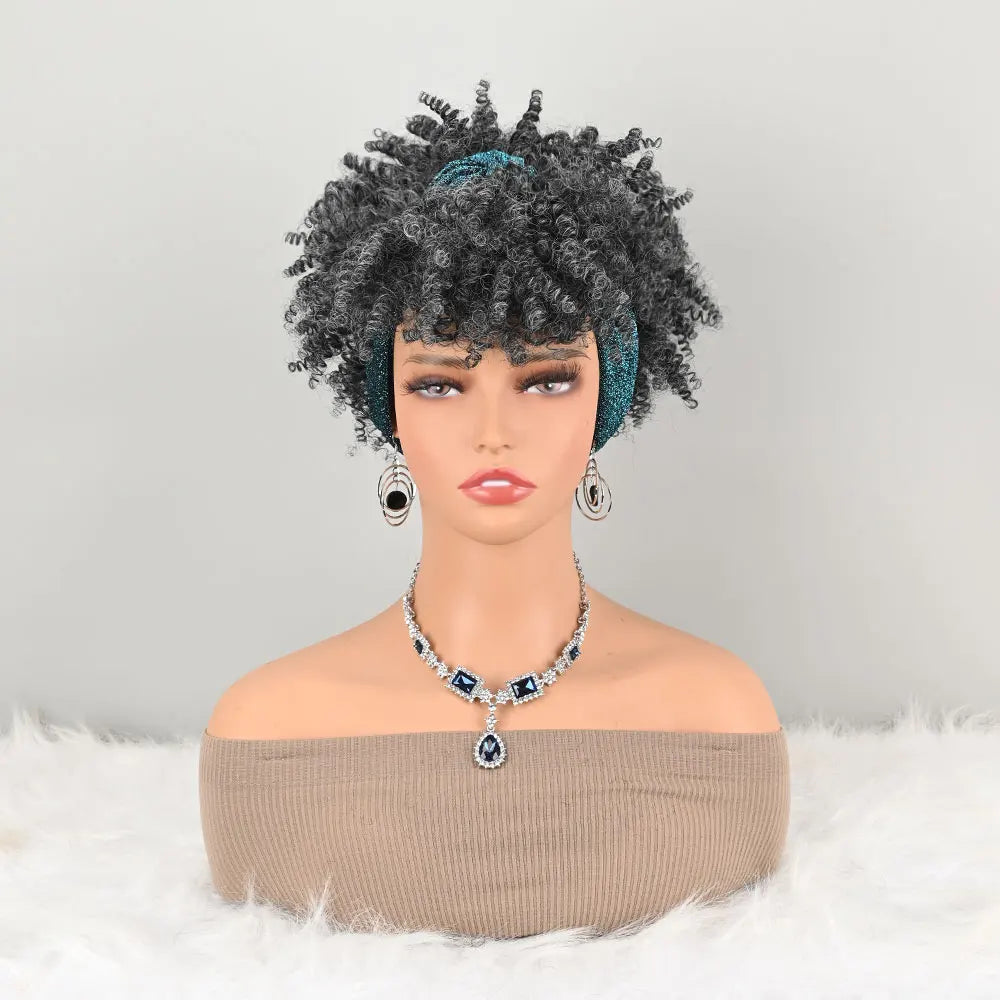 Headband Afro Wig