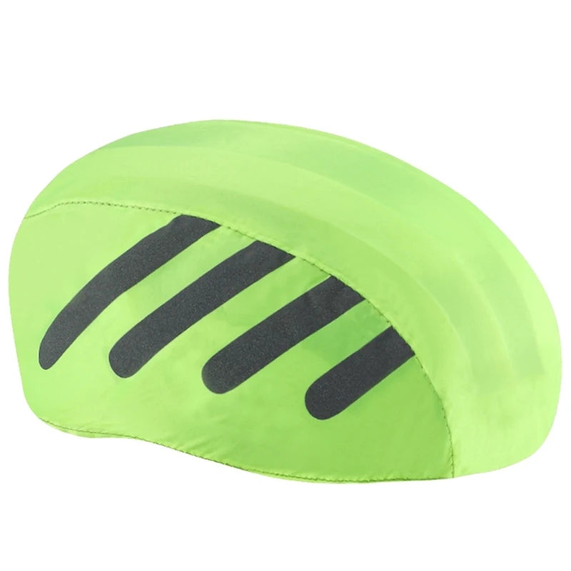 Cyclings Bicycles Helmets Rain Cover with Reflectives Strips Waterproofs Windproofs Bicycles Helmets Cover Cyclings Ride Gear