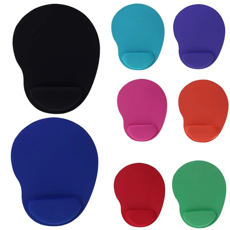 Office Mousepad with Gel Wrist Support Ergonomic Gaming Desktop Mouse Pad Wrist Rest Drop Shipping