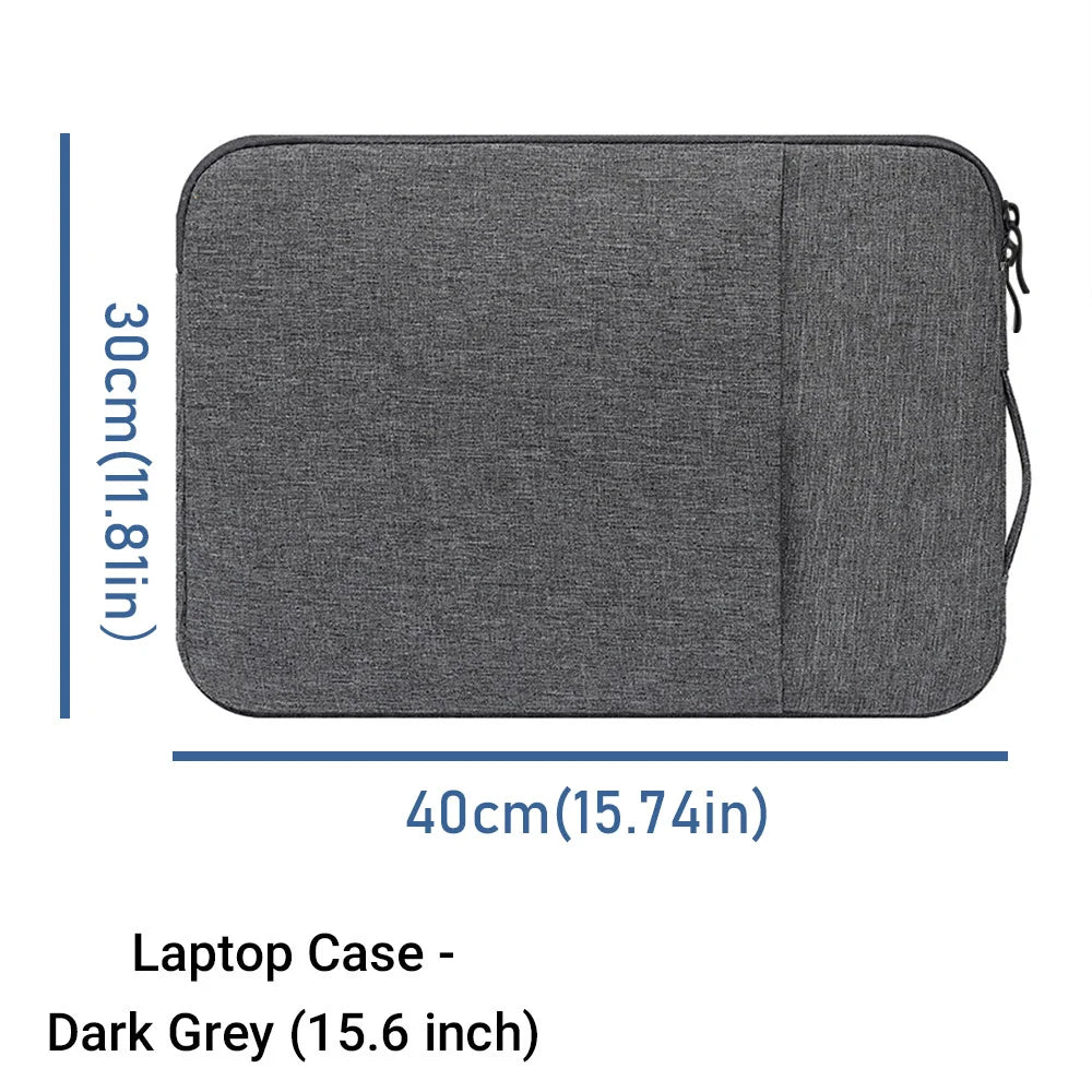 Laptop Sleeve Bag Handbag For 11“ 14” 15.6“ With Zipper Portable Notebook Cover Bag Inner Bladder For Macbook Lenovo Dell HP Bag