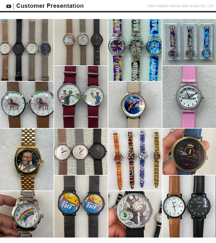Fashion Women Quartz Watch Set For Women Interesting Leather Waterproof Wristwatch Light Minority Personality Watch