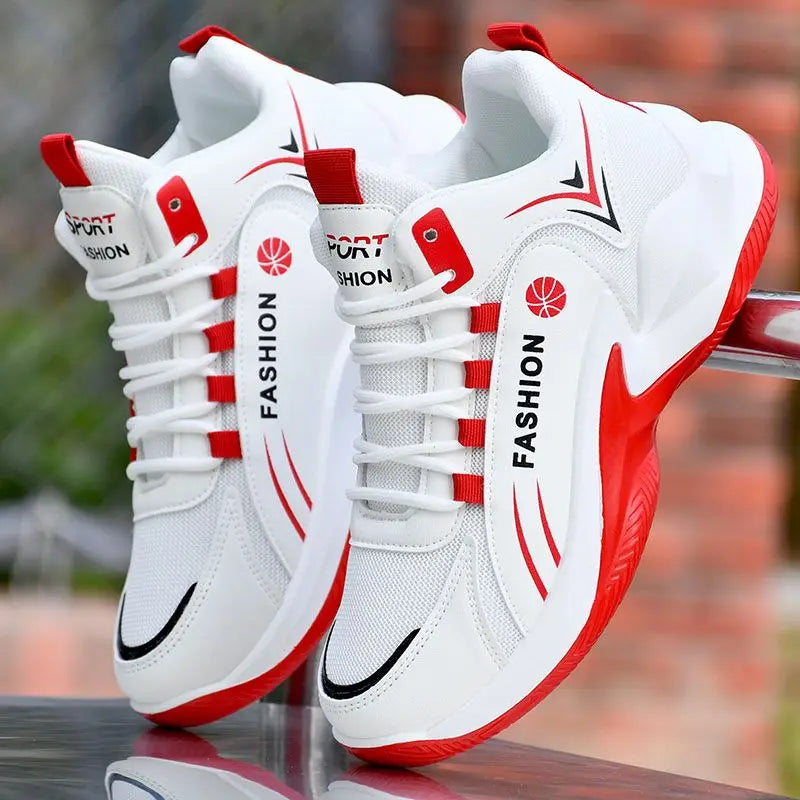 2025 Men Resistant Non-slip high-Top Gym Cushioning Shoes Mens Basketball Shoes Sneakers Breathable Sport Shoes Male Zapatillas
