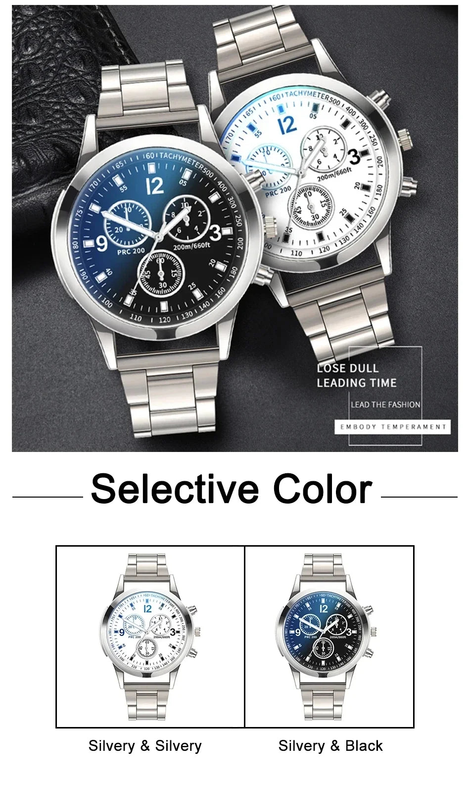 Nuevo reloj de hombre, banda de lujo, reloj redondo, moda, Blu-ray, reloj romano para hombre, relojes para hombre, שעון ספורט, часы мужские наручные