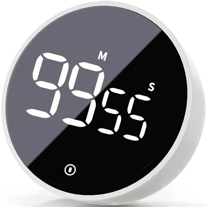Digital kjøkkentimer Magnetisk nedtelling Kjøkkentimer med stor LED-skjerm For matlaging og for eldre og barn