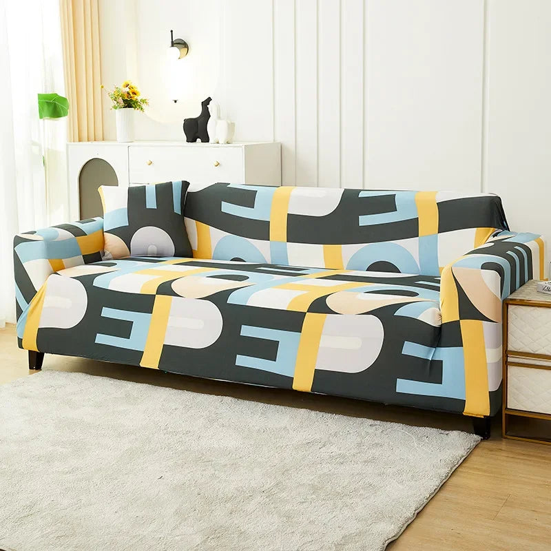 Stretch Printed Sofa Cover