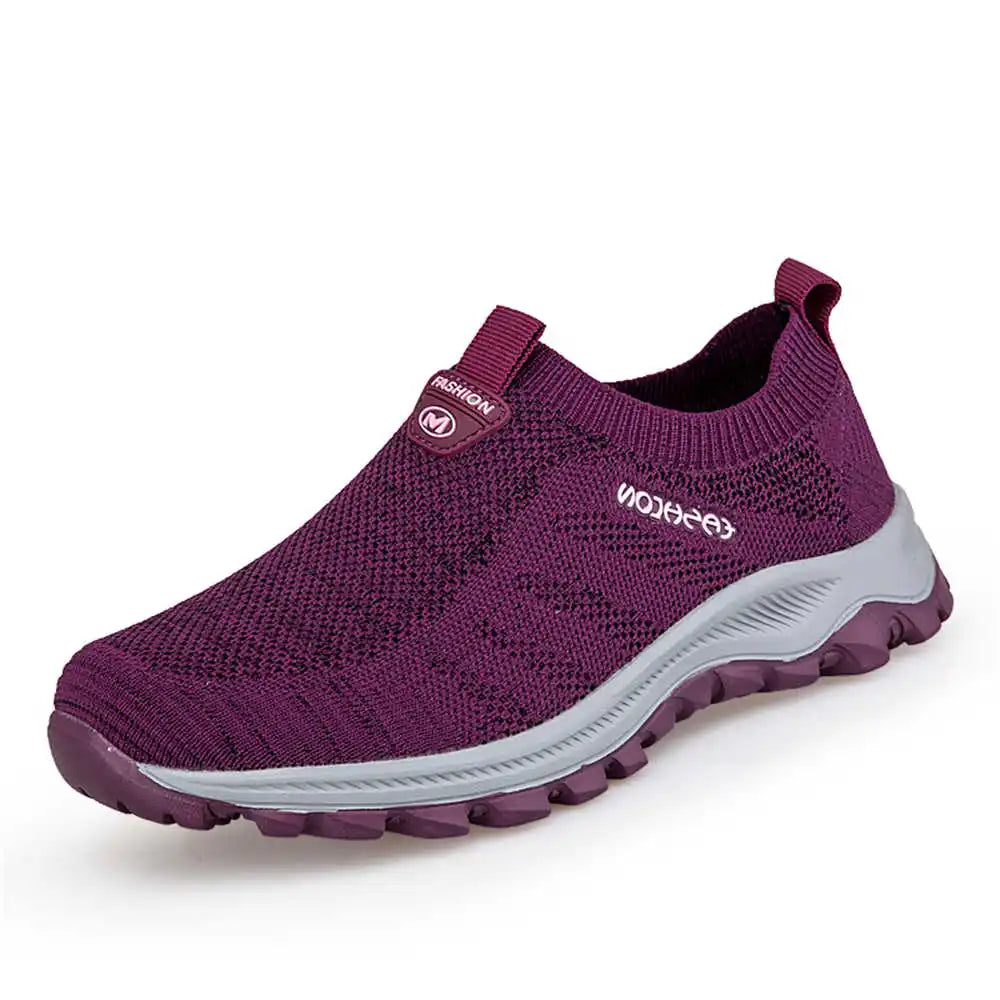 Lightweight Lace-free Woman Sneakers 47 Nursing Tenis Retro Brand Flat Shoes Sports Practice Novelties 2025elegant