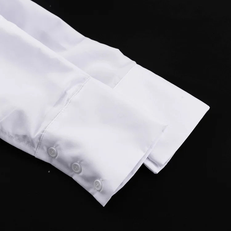 Fashion White Woman Blouse  New Elegant Lapel Long Sleeve Shirt Blusa Streetwear Chic Pocket Blusa Top Female Clothing