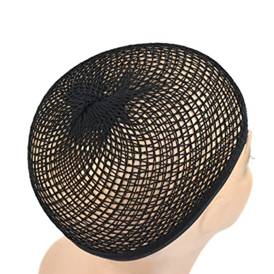 2 Pieces Mesh Wig Caps for Long Hair with Open-end Wig Cap Weaving Wig Cap for Women L