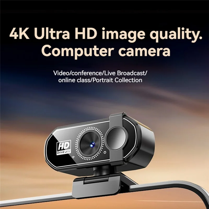 Ingenious-Dual Mic HD USB Webkameramikrofon For PC Laptop Zoom Videosamtaler For Datamaskin Webkamera