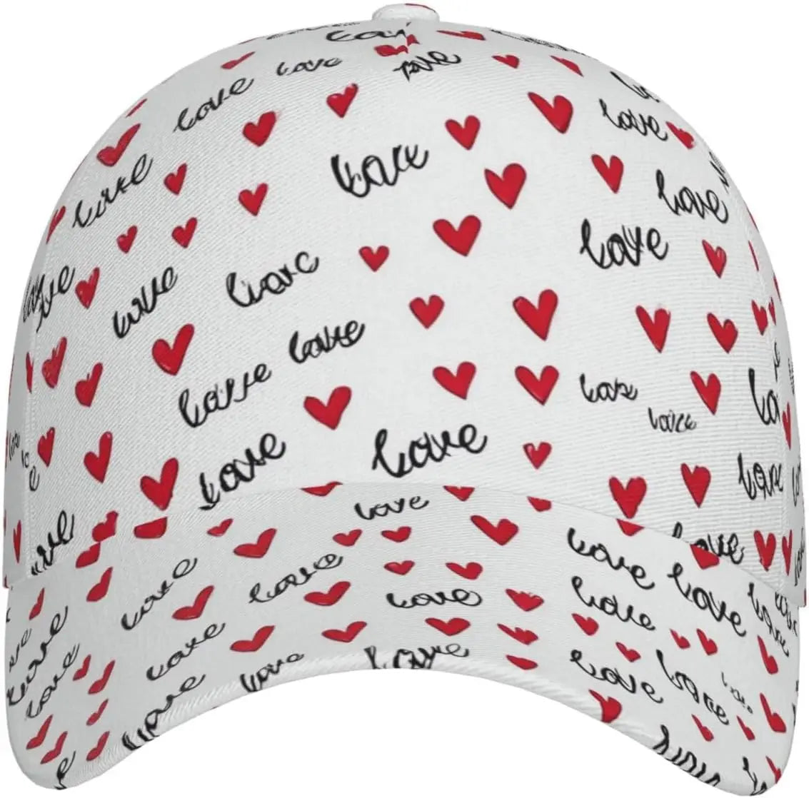 Gorra de béisbol de corazón