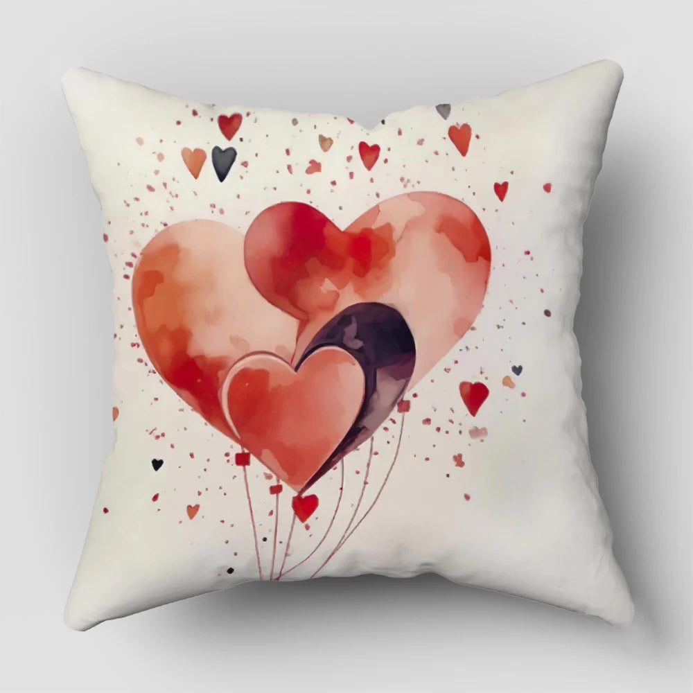 Heart Pillow Cover