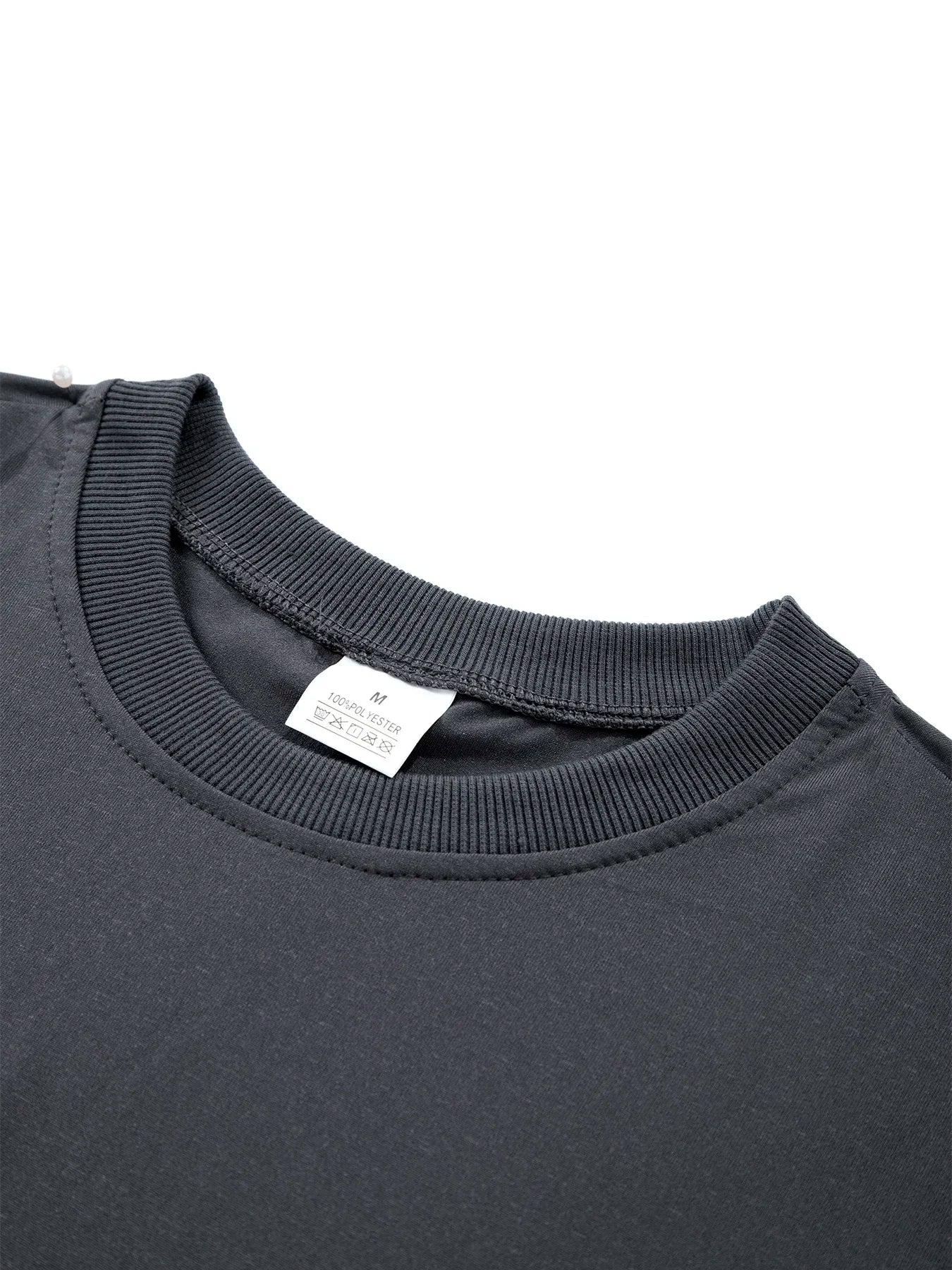 Men's Shirts Simplicity Solid Color Long Sleeve T-shirt Fashion Breathable Casual O-neck Unisex Tops Fitness Run Sports Pullover