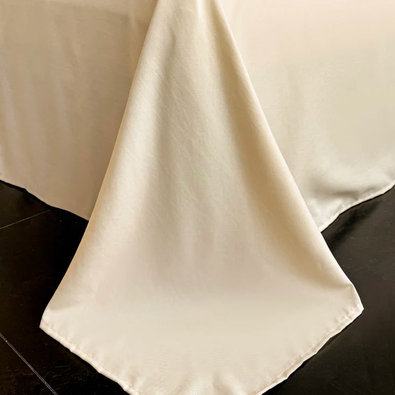 Summer spring Bedding set Washed Silk Duvet cover Comforter 4pcs Bedding for Winter Bed Sheet Pillowcases Home Textiles