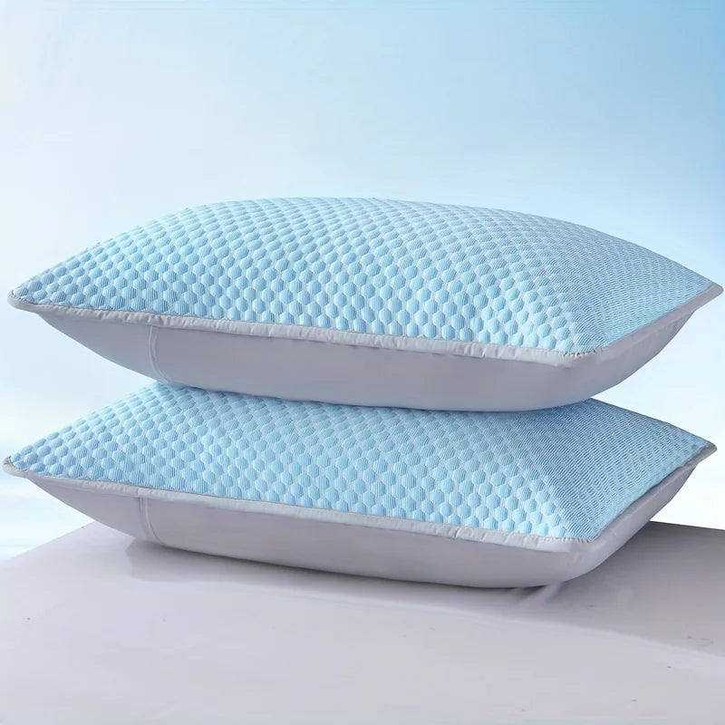 2PCS Cooling Pillowcases, Soft, Breathable Bedding for Summer Comfort, Elegant Patterns, Machine Washable Summer Pillowcase