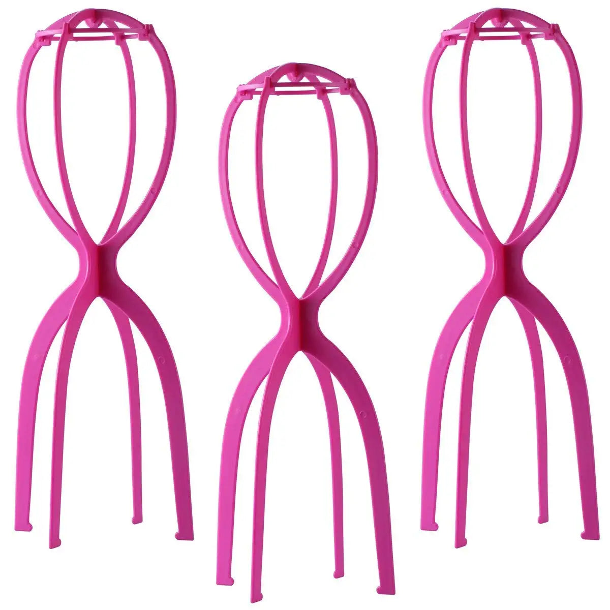 2-Piece Collapsible Wig Stand Set