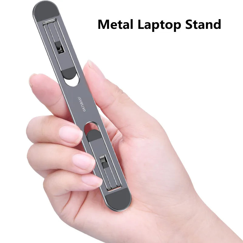 Soporte para portátil Oatsbasf, soporte para ordenador portátil, para Macbook Air Pro iPad HP, soporte ajustable para portátil, accesorios de ordenador