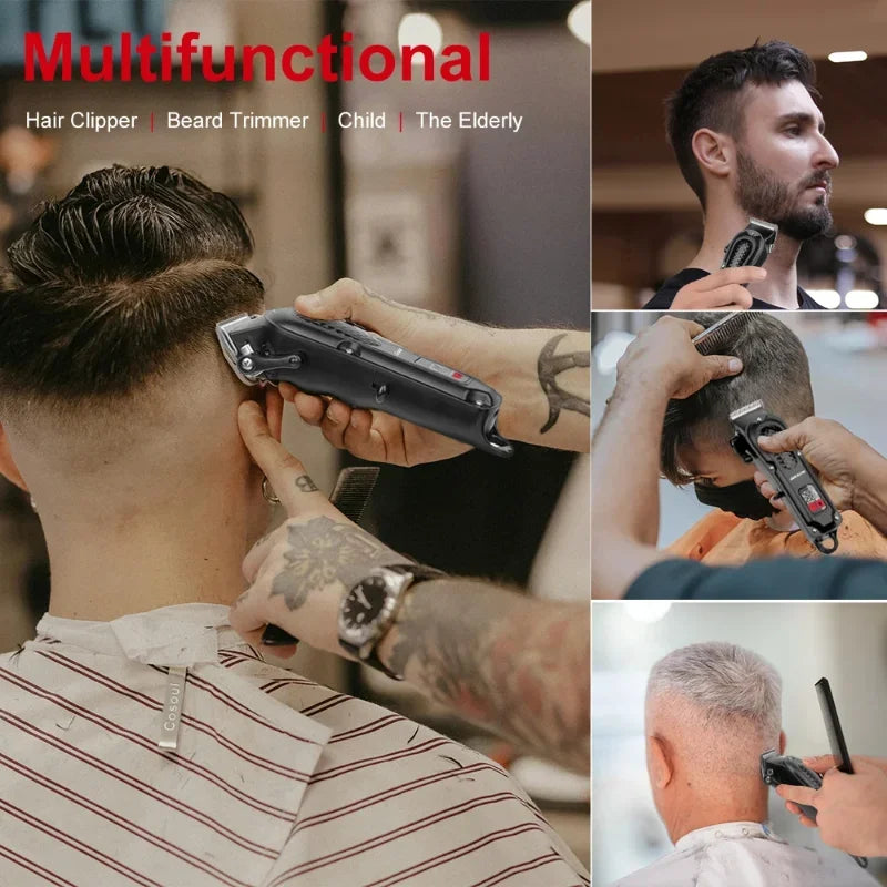 Professional hairdresser_ T9 Electric USB razor set hair salon Men's beauty tools hair trimmer, sideburn, body hair, armpit hair