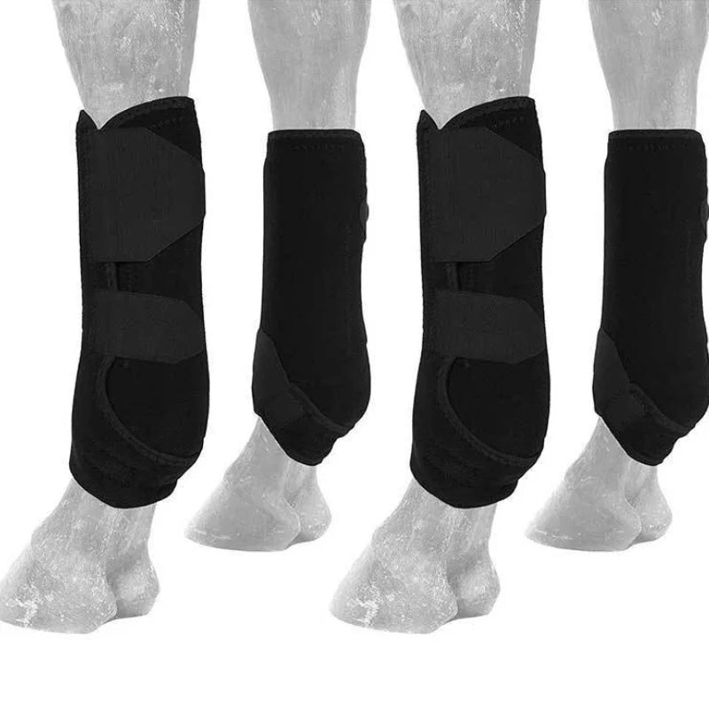 Protection des jambes du cheval contre les chocs et les rayures, matériau de plongée, guêtres pour chevaux, équipement de course professionnel, équipement de protection pour chevaux