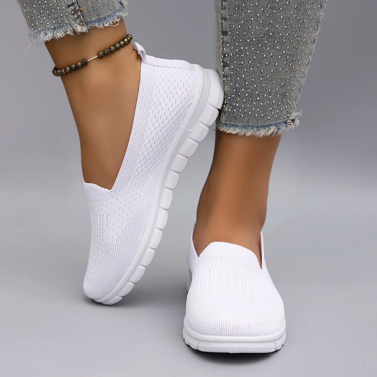 Women's summer breathable mesh flat shoes women's shoes casual sneakers shoes, clearance free shipping