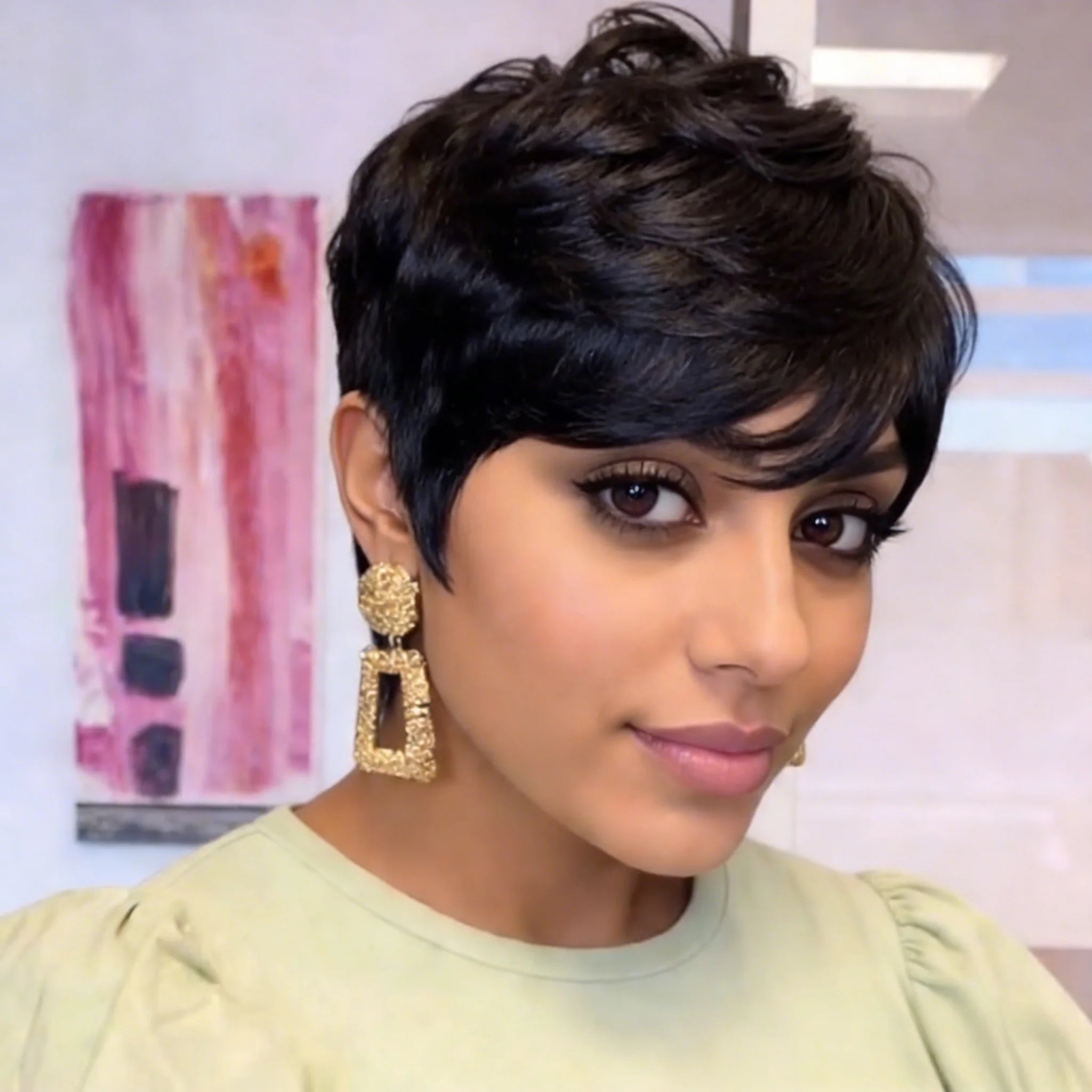 Short Pixie Wig