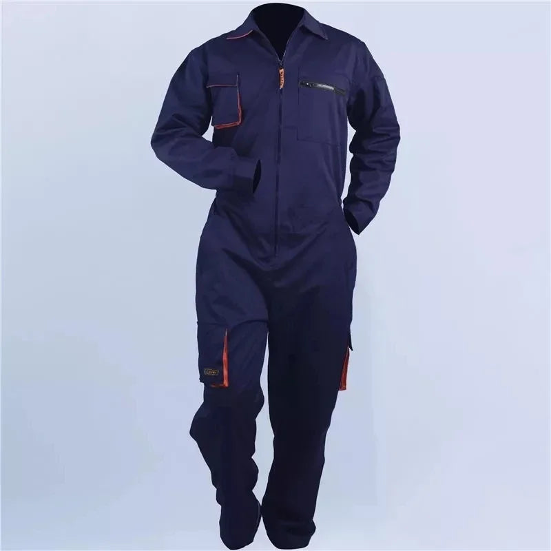 Work Overall Uniform Men Women Working Coveralls Welding Suit Car Repair Workshop Mechanic Plus Size Clothes