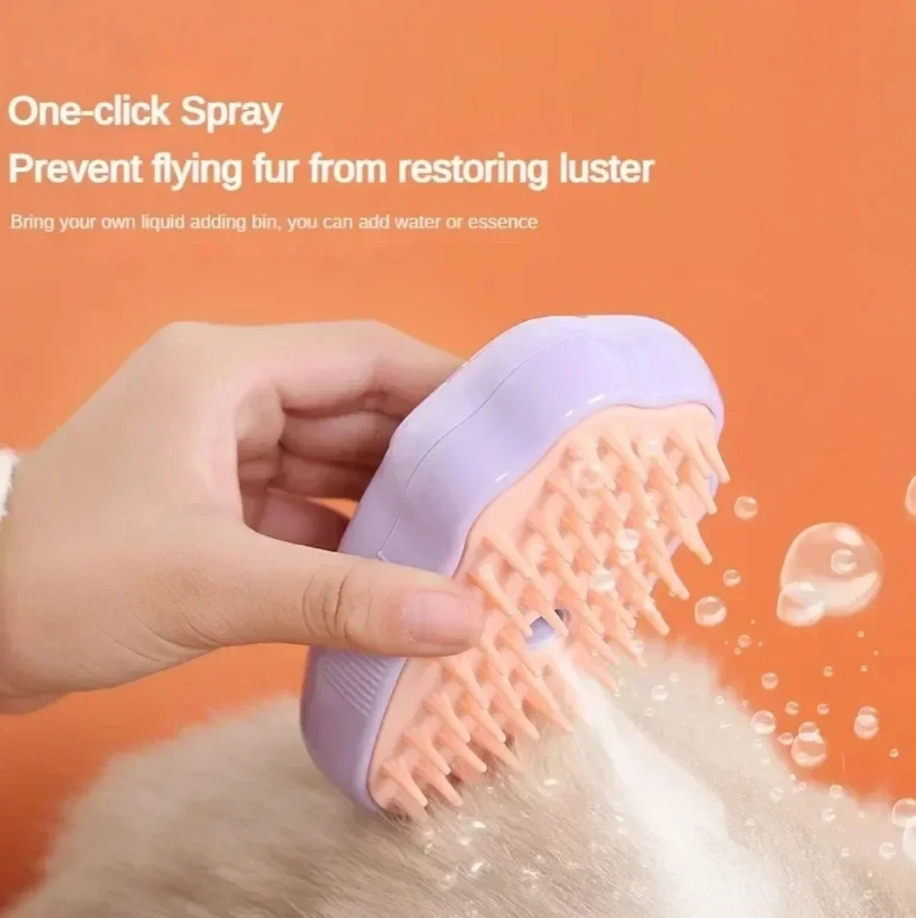 3-in-1 Electric Cat Spray Brush