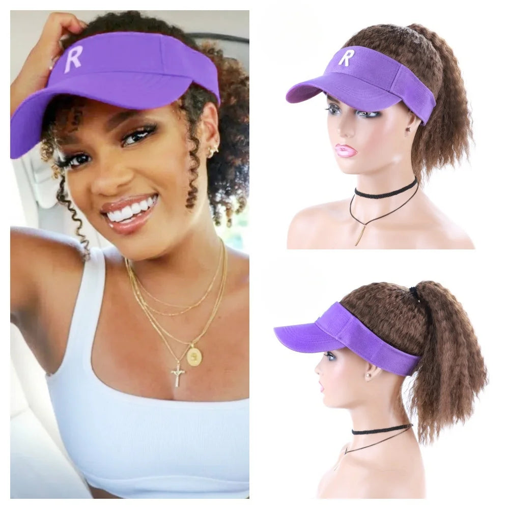 Curly Cap Wig