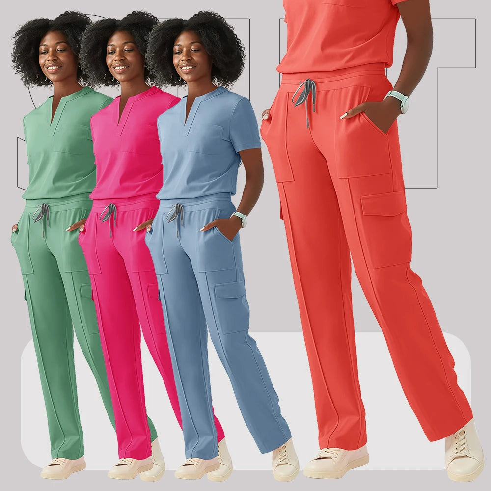 New Dentist Work Clothes Woman Soft Medical Uniform Pet Store Work Wear Surgery Workwear Medical Doctor Nurse Surgical Uniforms