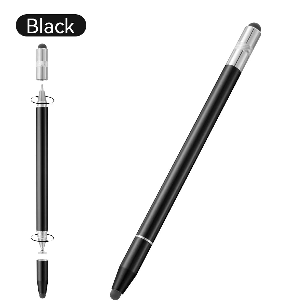 4 In 1 Universal Stylus Pens For Touch Screens High Sensitivity Precision Capacitive Stylus Compatible With Touchscreen Devices