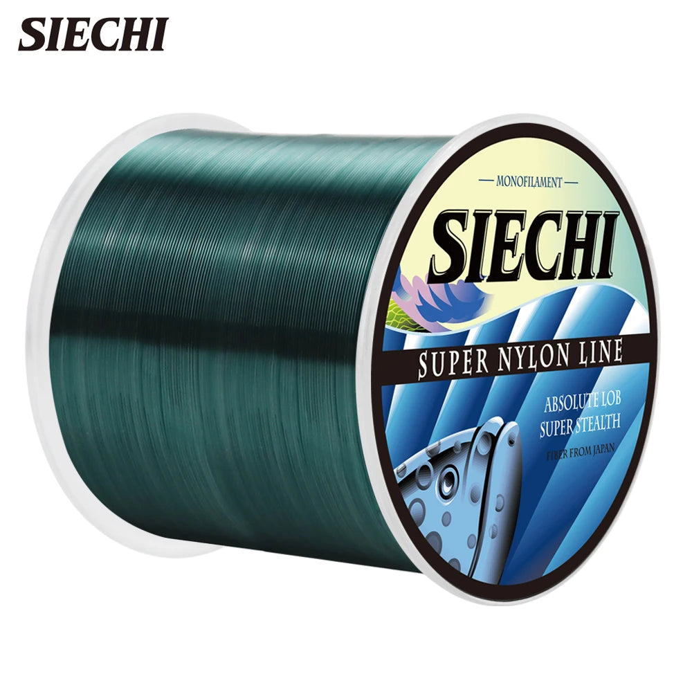 500M 1000M Nylon Fishing Line Monofilament Material From Japan Multiple Color Lake River Carp Line Saltwater Fishing Accessories