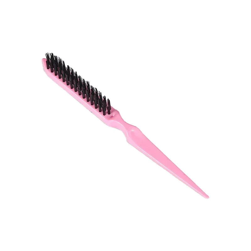 1 Pcs Professional Hair Brushes Comb Teasing Back Combing Hair Brush Slim Line Styling Tools 4 Colors Wholesale