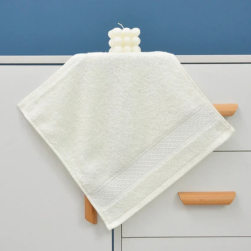 20 Colors Handkerchief Towels High Quality Cotton Small Towel Solid Color Soft Thick 34*34cm for Adults Kids Hand Towels toalhas