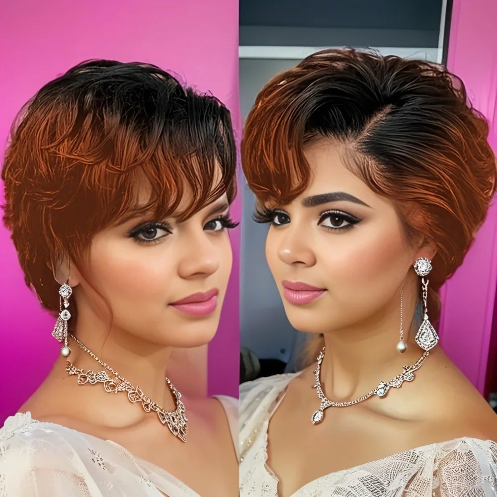 13×4 Lace Front Pixie Wig