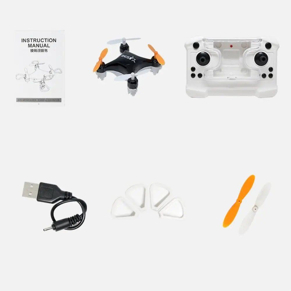 Drones Mini Aeronave a Control Remoto Nuevo Juguete Infantil Micro Avión de Altura Fija Quadcoptero Antirotura Avión de Juguete para Niños