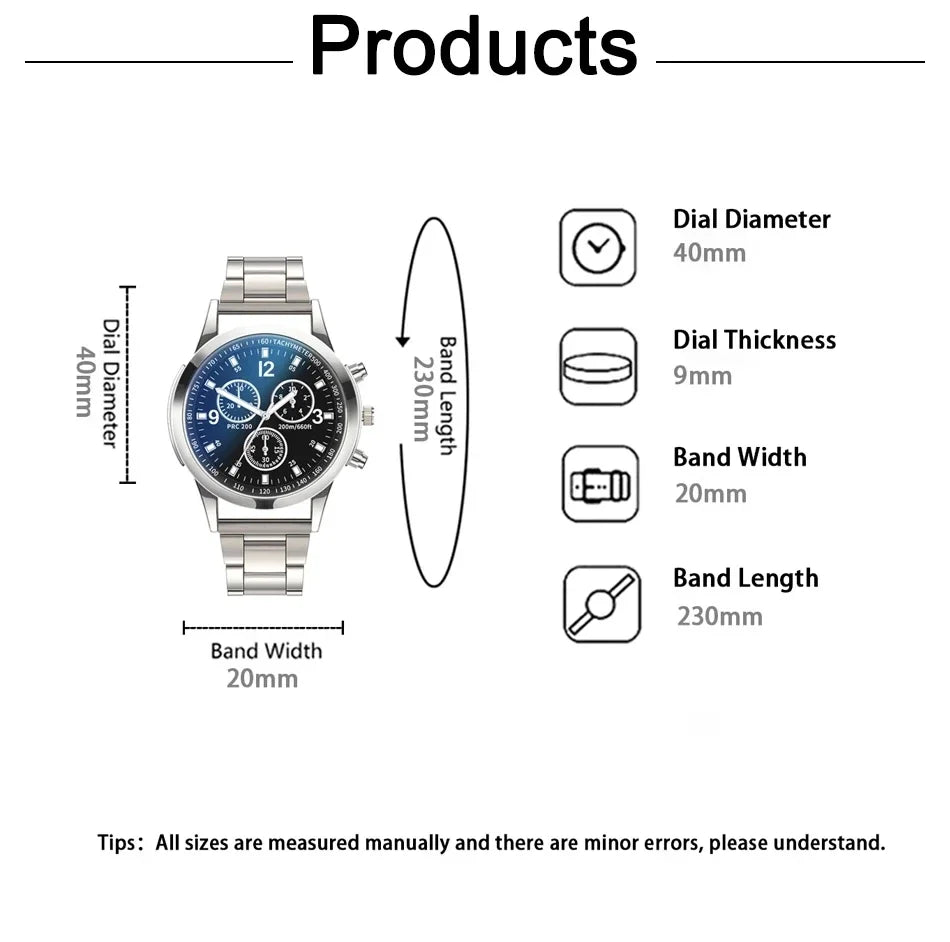 Nuevo reloj de hombre, banda de lujo, reloj redondo, moda, Blu-ray, reloj romano para hombre, relojes para hombre, שעון ספורט, часы мужские наручные