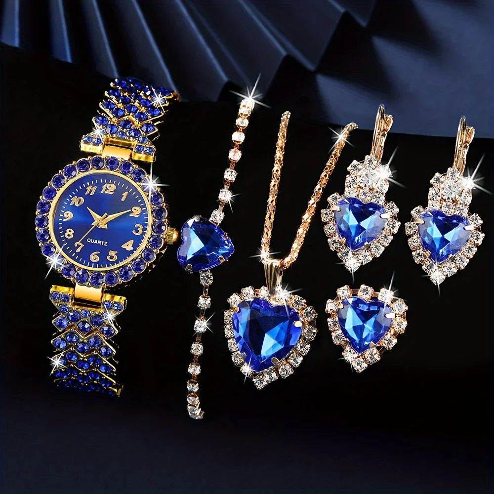 6-Piece Watch & Jewelry Set