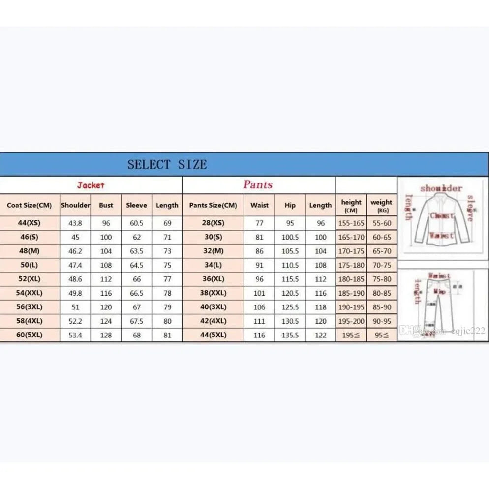 High Quality Men Suit Two-pieces(Jacket+Pants) New Fashion Formal Groom Wedding Prom Banquet Male Clothing