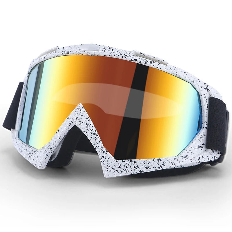 Gafas de esquí y snowboard, antiniebla, para esquí, invierno, deportes al aire libre, ciclismo, motocicleta, cortavientos, gafas de protección UV.