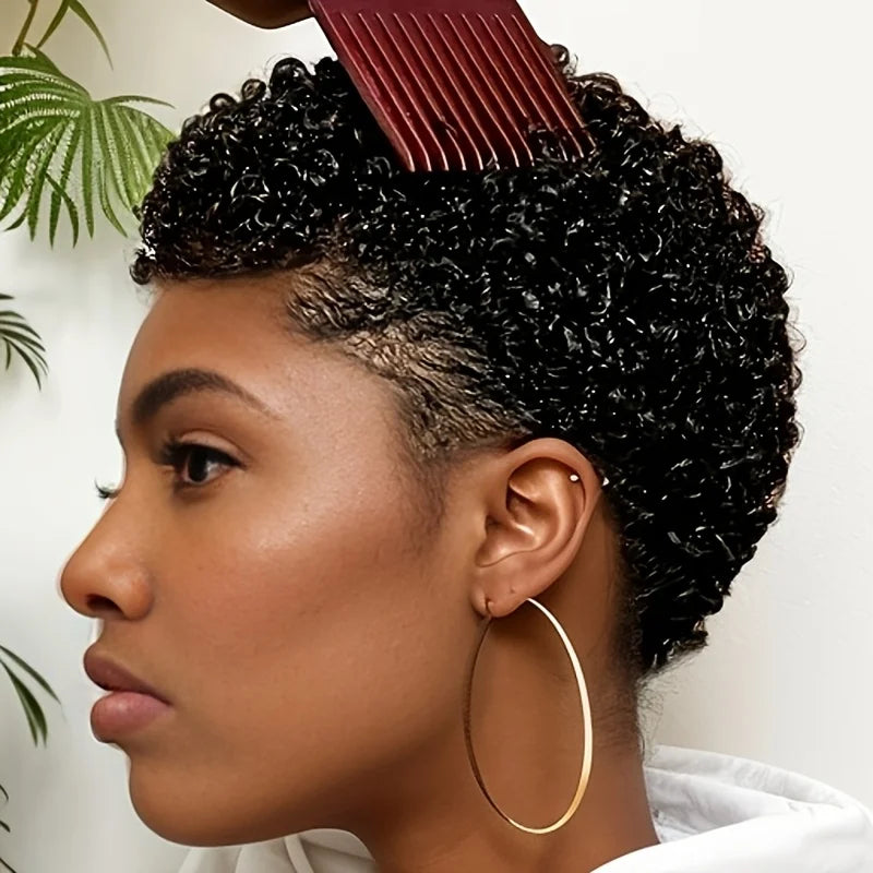 Afro Kinky Pixie Wig