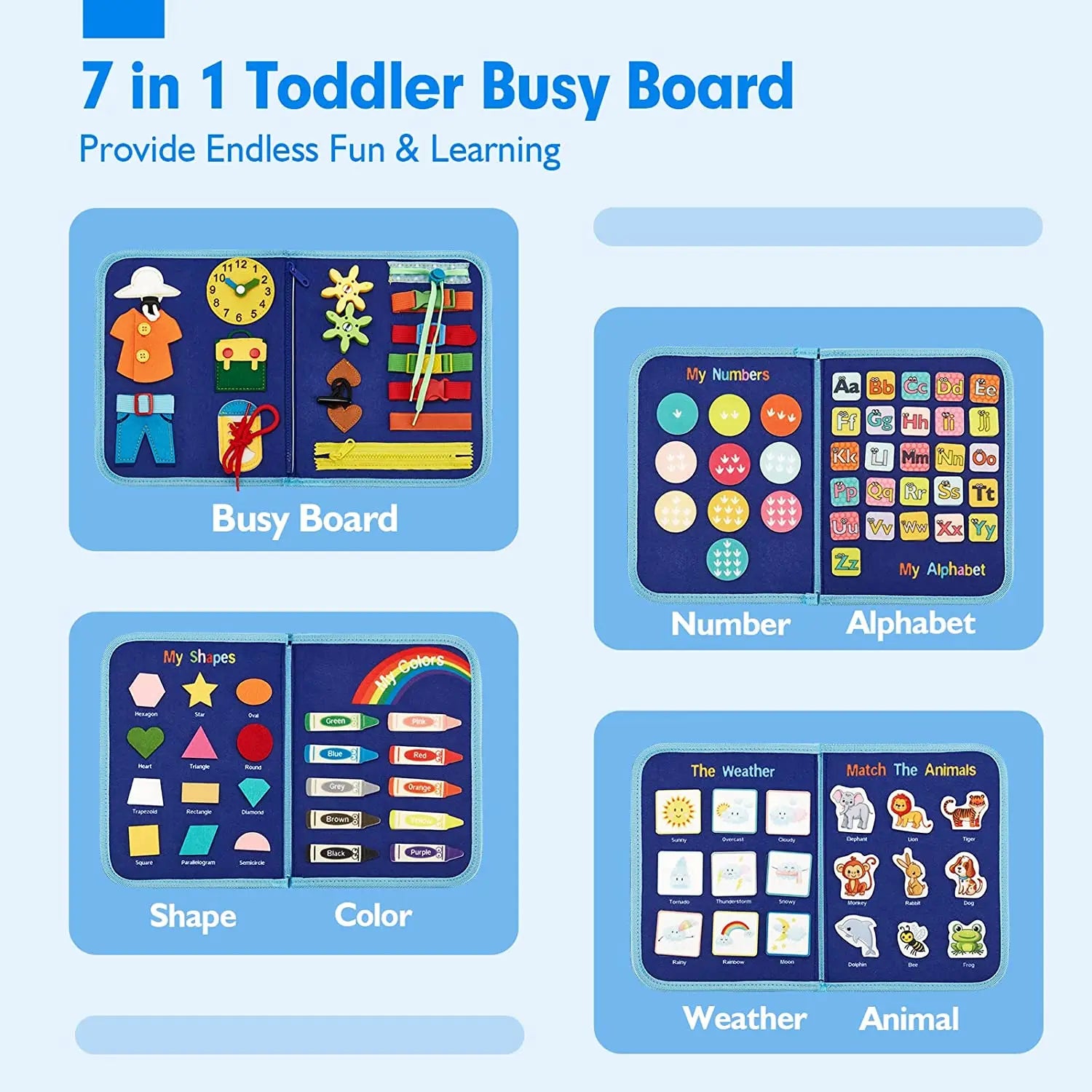 Montessori Busy Board