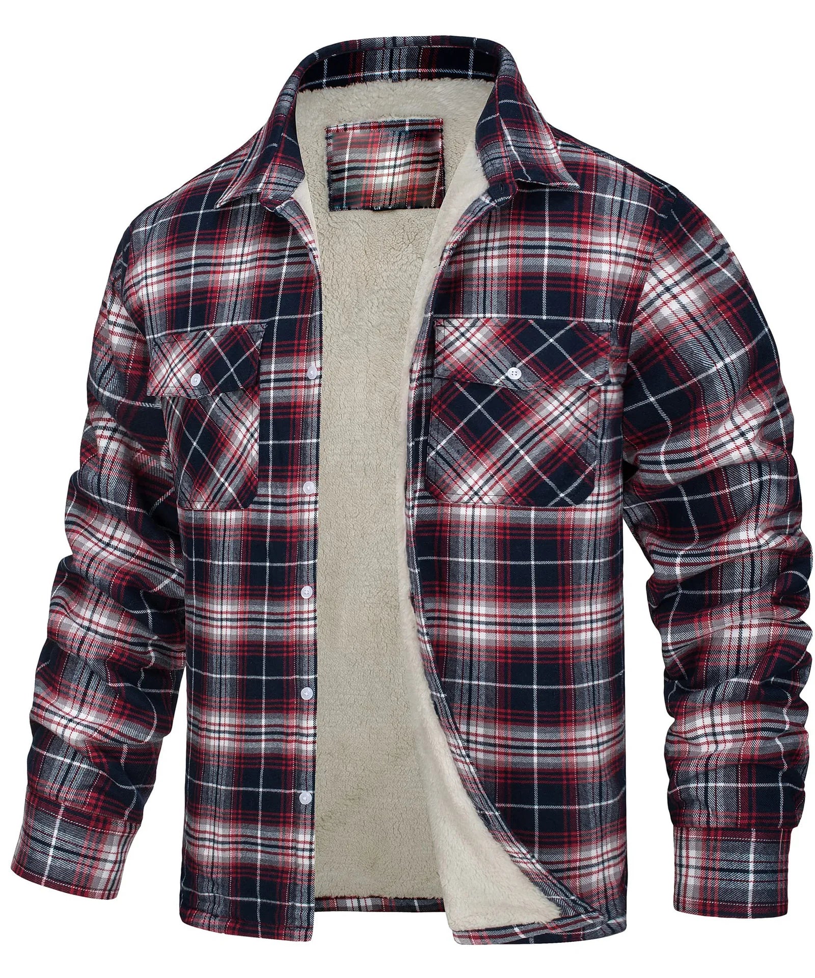 New Men's Jacket for Autumn and Winter Windproof and Cold Proof Warm and Cozy with a Lapel Top Men's Casual Loose Jacket