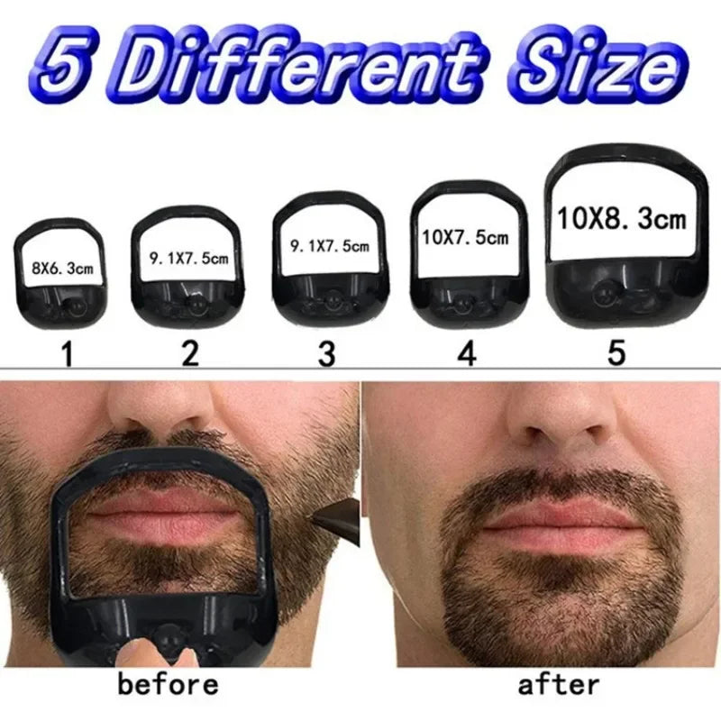 5PCS Beard Shaping Comb Set