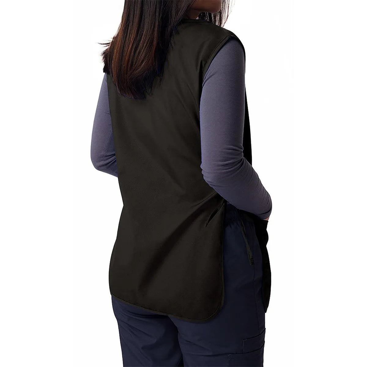 Fashion Advertising Shirt Vest Worker Clothes Kitchen Floral Uniform Waistcoat Cleaning Waistcoat Apron For Man Woman