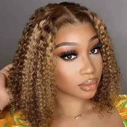 Ombre Curly Bob Wig