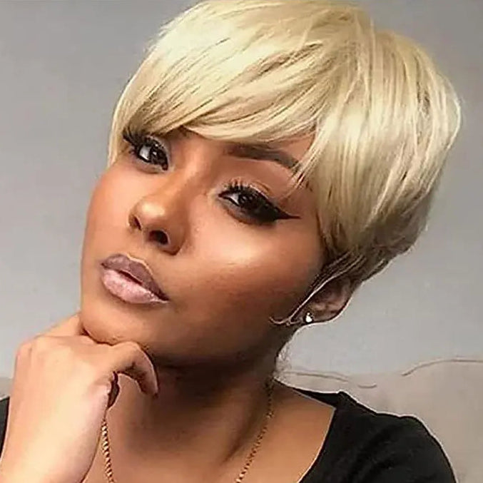 Blonde Pixie Wig