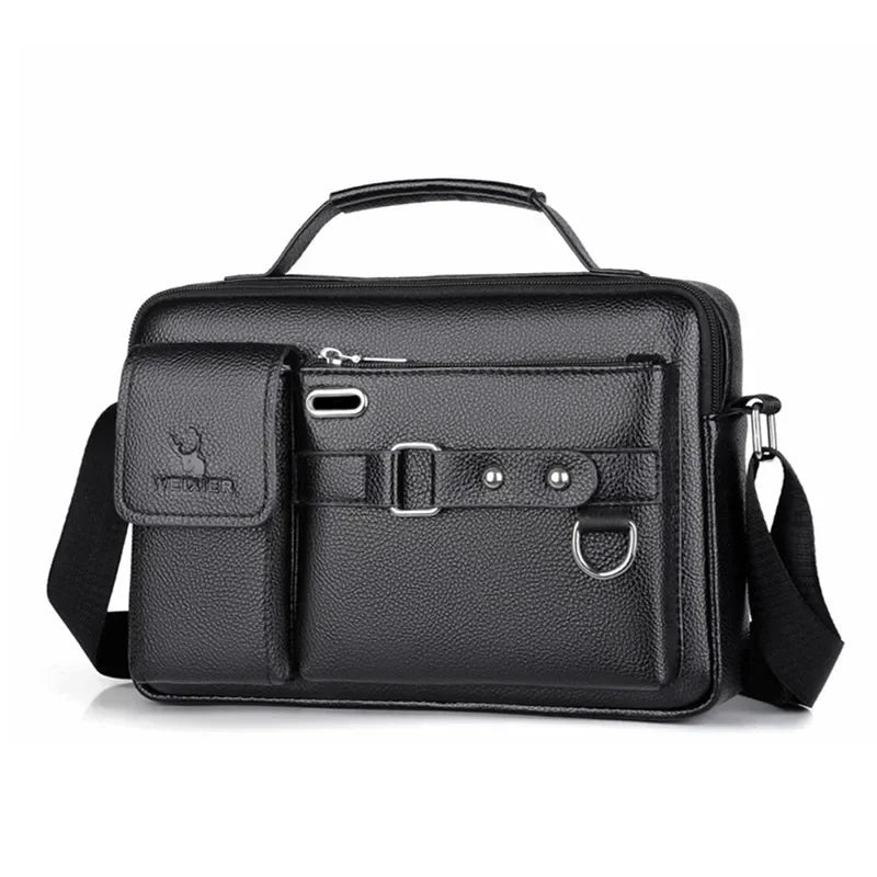 Men Crossbody Bags Waterproof Shoulder Bags Multifunction Travel Work Business Handbags