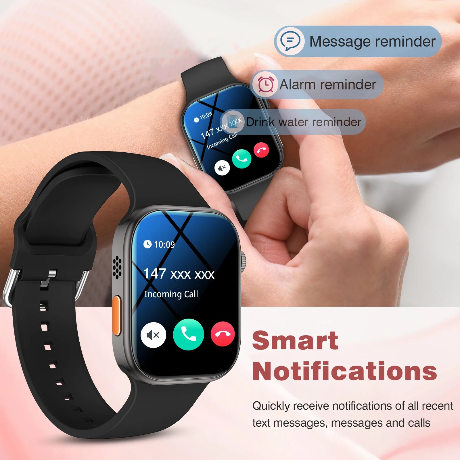 Montre connectée 2,01 pouces